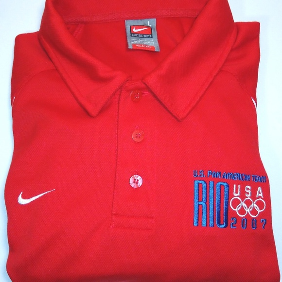 Team USA 2007 Rio Olympics Polo Shirt - Picture 2 of 6